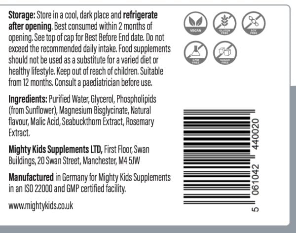 Liposomal Magnesium (Age 1+) - Image 3